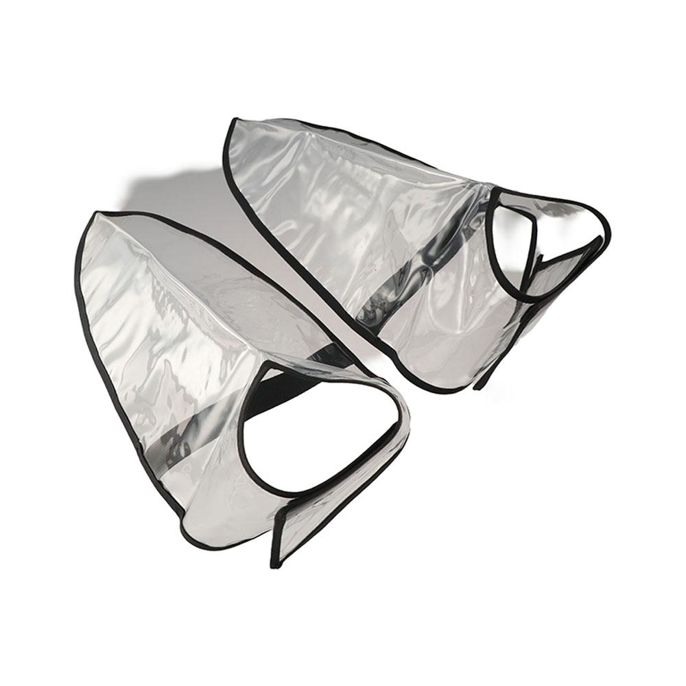 Haircut Hairdresser Salon Shoe Covers Transparent Anti-hair Foot Protection Barbershop