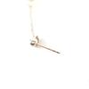 Great TIFFANY&Co. Pierce Ziegfeld Collection Drop Silver 925 Women Used