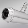 Non-destructive Install Kit: Stainless Steel Mid-Section & Tail Muffler for CFMoto 450SR Exhaust, Compatible with Original System