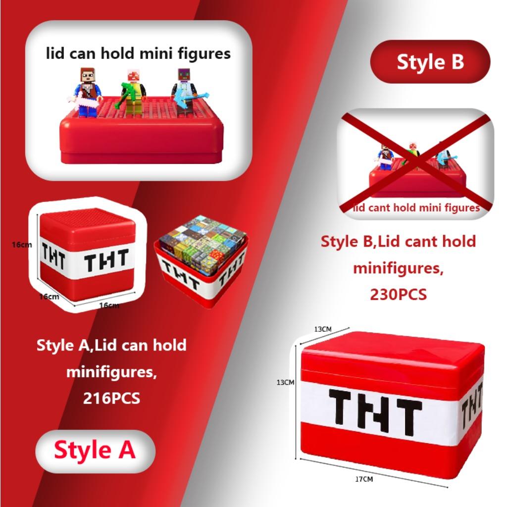 Magnetic Building Blocks Toy Storage Box Set Can Place Figures Magnet Cube Construction Brick Toys Gift for Boys Girls Children