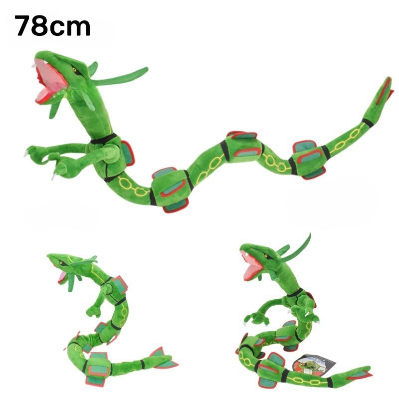 Legendary Pokemon Plush Toy Charizard Greninja Lucario Rayquaza Koraidon Goodra Lycanroc Zeraora Kyogre Anime Stuffed Plush Gift