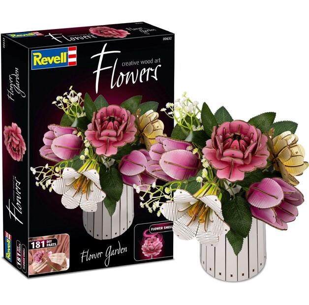 Конструктор Revell Flowers Букет цветов Flower Garden 00632, 149 деталей