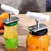 Arthritis Jar Opener Stainless Steel Lid Remover Gear Design Ergonomic Can Opener for Lids 1" To 4" Grip Easy Twist Kichen Tool