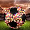 Straw Hat Crew Soccer Ball Colorful All Ages Machine Stitched PVC Competition Ready Durable High-Bounce.SIZE5