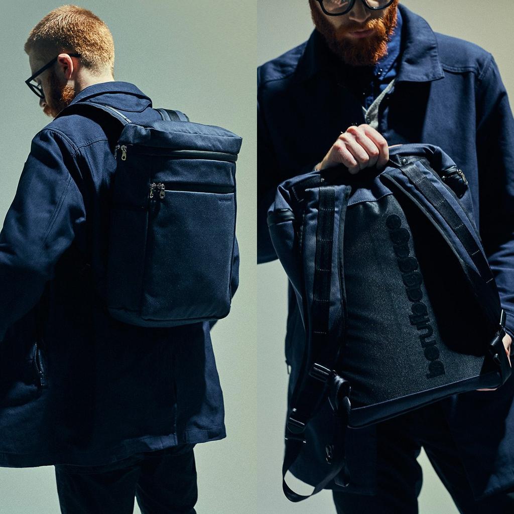 Рюкзак Beruf RUSH, Сделано в Японии, Отделение для ПК и формата А4, 14 л, Tabicon