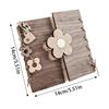Mother Day Greeting Card Wooden Birthday Greeting Card Romantic Floral Funny Mother's Day Keepsake For Mom Grandma Wife Daughter