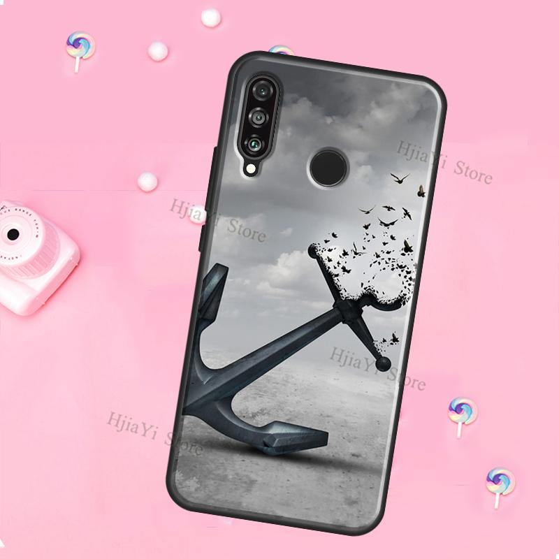 Якорь Лодка Для Huawei Honor Magic 5 Lite X8 X9 X8a X9a 50 70 P20 P30 P40 P50 P60 Pro P Smart 2019 Чехол