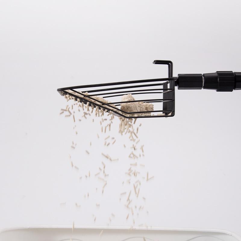 Retractable Chicken Coop Rake Cat Litter Scoop Poop Shovel Garden Tool For Separating Poop And Debris