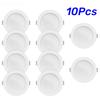 10pcs LED Downlight  5W 7W 9W 12W 20W 220V Recessed Ceiling Light 3/4/5 Inch Round LED Panel Down Light Spotlight Lighting