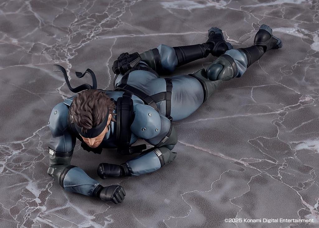 Figma METAL GEAR SOLID2 SONS OF LIBERTY Солид Снейк MGS2 Обновленное Издание Пластиковая Раскрашенная Фигурка Действия версия. Немасштабируемый