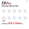 Silicone Piercing Jewelry Pad Healing Discs Flexible Anti Hyperplasia