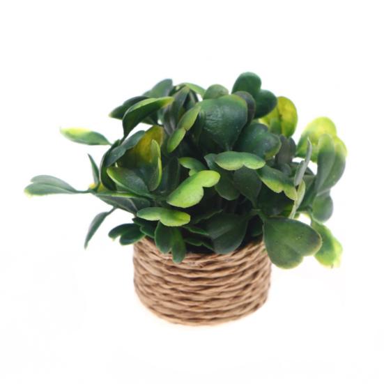 Миниатюрные растения бонсай, аксессуары, горшечные растения, декор, искусственные зеленые растения для кукольных домиков, настольная полка, мини-украшения для дома, мини-горшки для бонсай