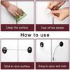 Stainless Steel Cable Baby Safety Lock Self-adhesive Security Lock with Keys  Window