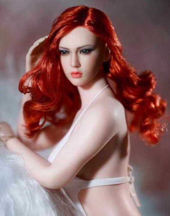 Scale Action Figure TBLeague Pearl Skin Tall Beautiful Girl Super Flexible Seamless Body Large Bust Bikini Included Head Included Full Set