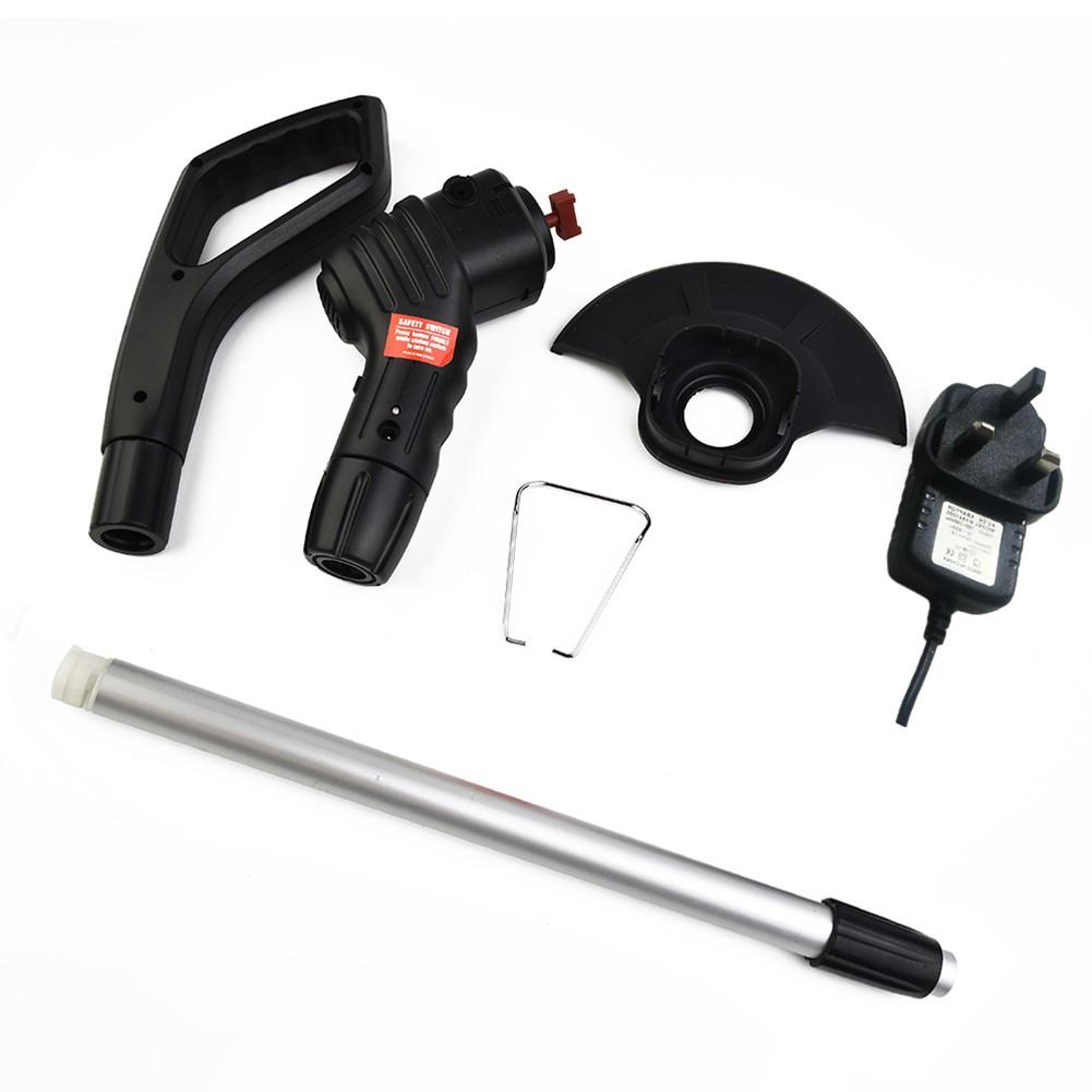 1 набор удлинительной штанги для садового электрического аккумуляторного триммера для травы, косилки, перезаряжаемые инструменты с ручкой, зарядный кабель