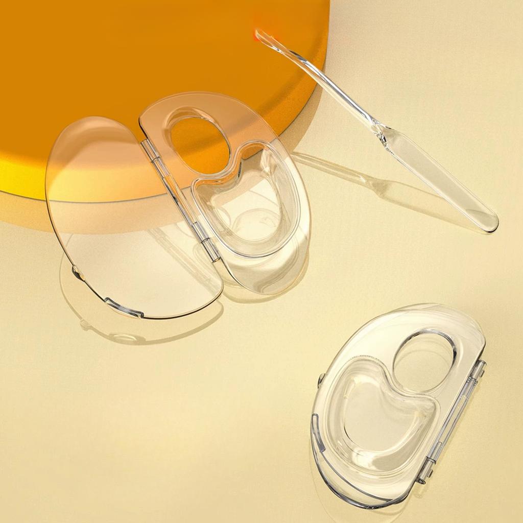 Foldable Makeup Mixing Palette Acrylic Foundation Palette with Spatula Lipstick Eye Shadow Mixer Cosmetic Beauty Makeup Tools