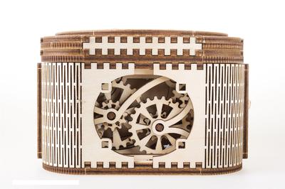 Ugears Шкатулка для сокровищ Деревянный блочный пазл Игрушка 70031
