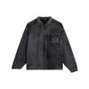 Li Ning Plain Wash Denim Shirt Men Shirts Black ASHT005-1
