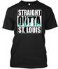 Футболка Straight Outta St Louis Сделано в США Размер от S до 5XL
