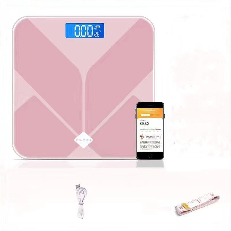 Весы для ванной комнаты, умные светодиодные цифровые весы для веса тела, электронный Bluetooth-совместимый анализатор состава жира Bmi, весы