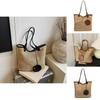 Woven Bag For Women With Hollow Design And Magnetic Closure For Daily Use