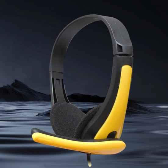 Проводная USB-гарнитура с микрофоном, чистый голос с шумоподавлением, звук Hi-Fi, идеально подходит для звонков