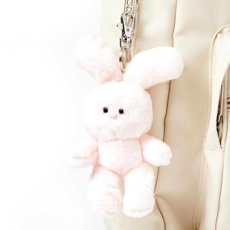 Pink Rabbit Custom Keychain Doll (34012203)