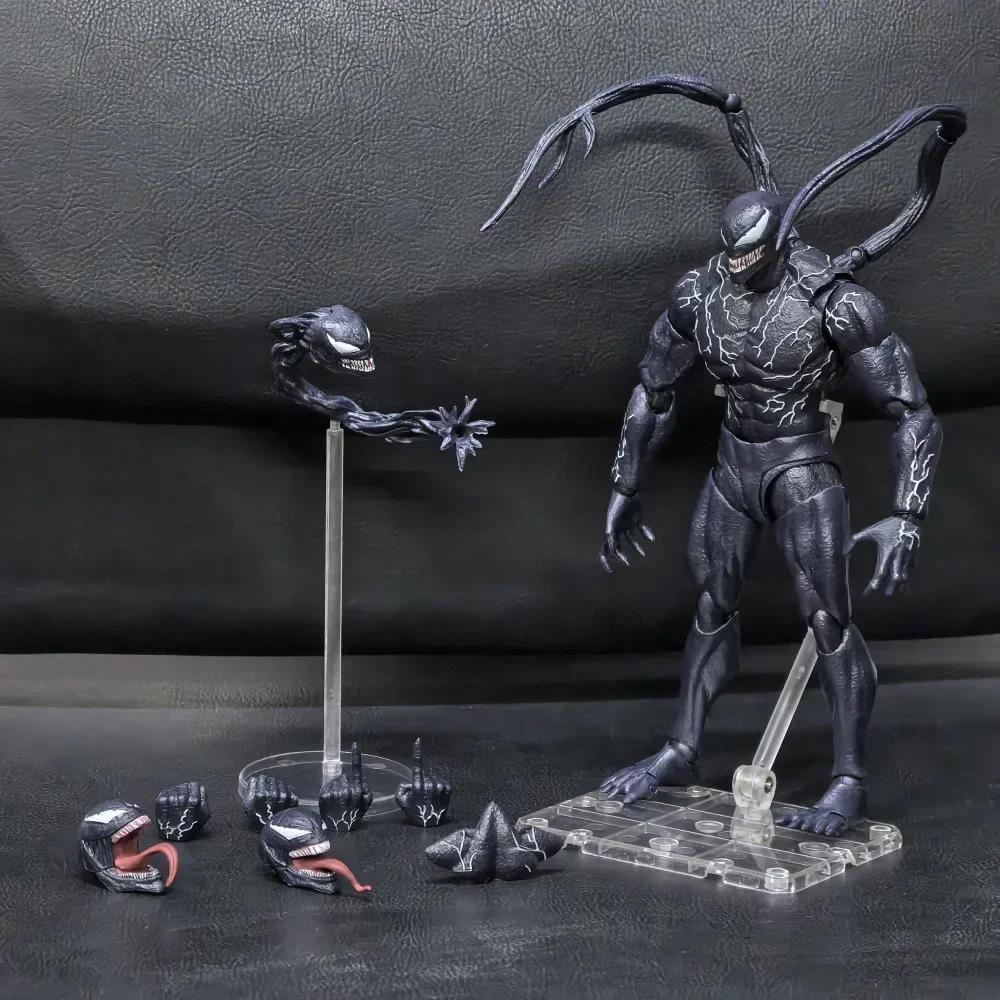 24-часовая отправка SHF Веном Последний Танец Периферия Резня Человек-паук Подвижная модель Коллекция подарков