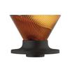 Дриппер HARIO V60 NEO (1-2 чашки) Смола Tritan Спиральная ребристая Янтарная Сделано в Японии VDN-01-AB