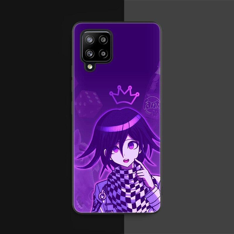 Чехол Danganronpa Kokichi Ouma для Samsung Galaxy A12 A02S A22 A32 A52 A72 A71 A51 A41 A31 A21 A11 A50 A70 A10S A20S, черный чехол