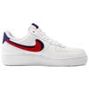 Nike Air Force 1 Low 3D Chenille Swoosh White Red Blue 823511-106