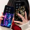 Неоновый чехол для мобильного телефона с тигром для Xiaomi 15 14 13 12 Mi 11 T Ultra Lite Pro S X 5G Цветной печатный чехол Роскошный Красивый