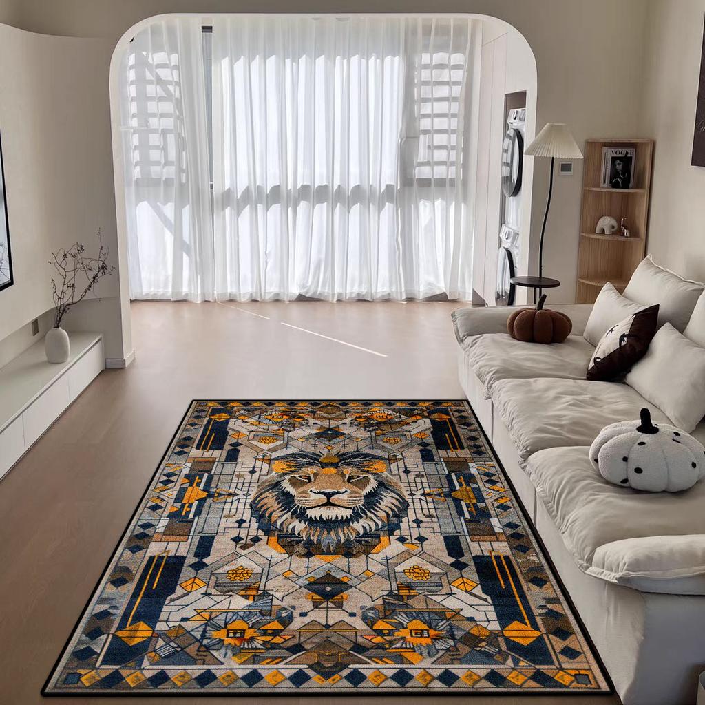 Декоративный ковер в богемном стиле для гостиной, большого размера, противоскользящий, декор комнаты, ковер, мягкий, легко чистящийся, прикроватный коврик для спальни, фланель