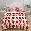 Fashion Stars Ladybug Insects Duvet Cover Set King Queen Double Full Twin Single Size Duvet Cover Pillow Case Bed Linen Set
