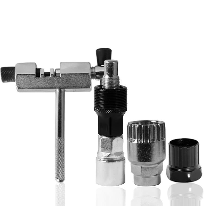 Горный велосипед Шоссейный велосипед Ремонт велосипеда Разборка Съемник звездочки Снятие шатуна звездочки центральной оси Набор инструментов для ремонта велосипеда