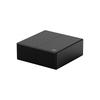 HARUMAKI 2025 Mac Mini Pro PU Leather Storage Case Desktop Holder with Magnetic Protective Ventilated Heat Flocked Shock High Desktop Mini PC