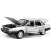 Классическая модель автомобиля Volkswagen Santana из литого сплава в масштабе 1/24, звук и свет, подарок для парня, коллекционный подарок для детей