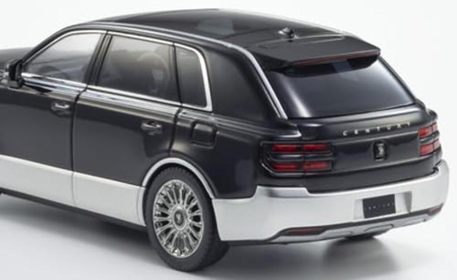 Kyosho Original Масштаб Toyota Century с отделкой Fromage KS03926BS 1/43 (Ринпо) (Black / Silver) Интерьер, Модель,