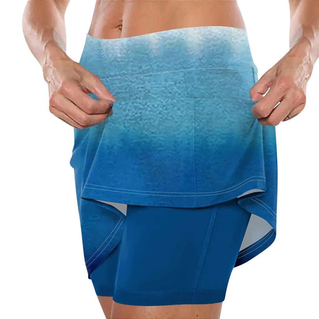 Эластичные брюки-кюлоты для йоги для женщин, спортивные шорты с принтом, легкие узкие однотонные бегуны с высокой талией