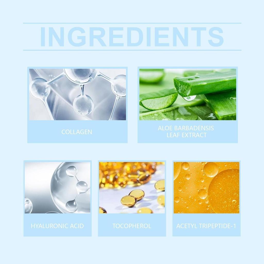 Подтягивающая маска для удаления двойного подбородка, упругости и изменения формы лица, активизации кровообращения, удаления морщин и питания 50 мл