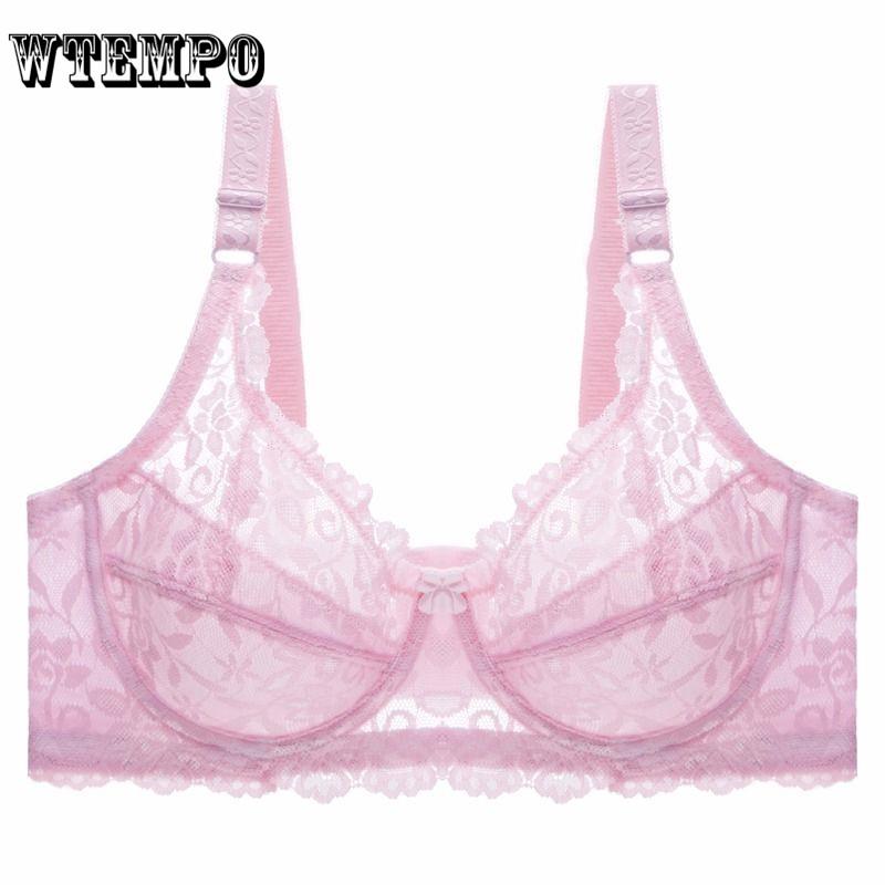 Кружевной бюстгальтер, короткий сексуальный бесшовный бюстгальтер, прозрачный беспроводной бюстгальтер, нижнее белье для женщин, нижнее белье