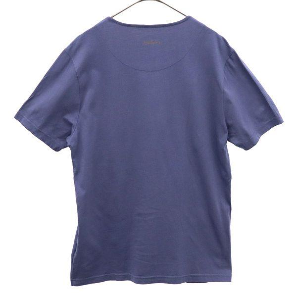 Pretty Green Футболка с принтом в сотрудничестве с Джими Хендриксом, с коротким рукавом, 4 синяя, мужская, б/у