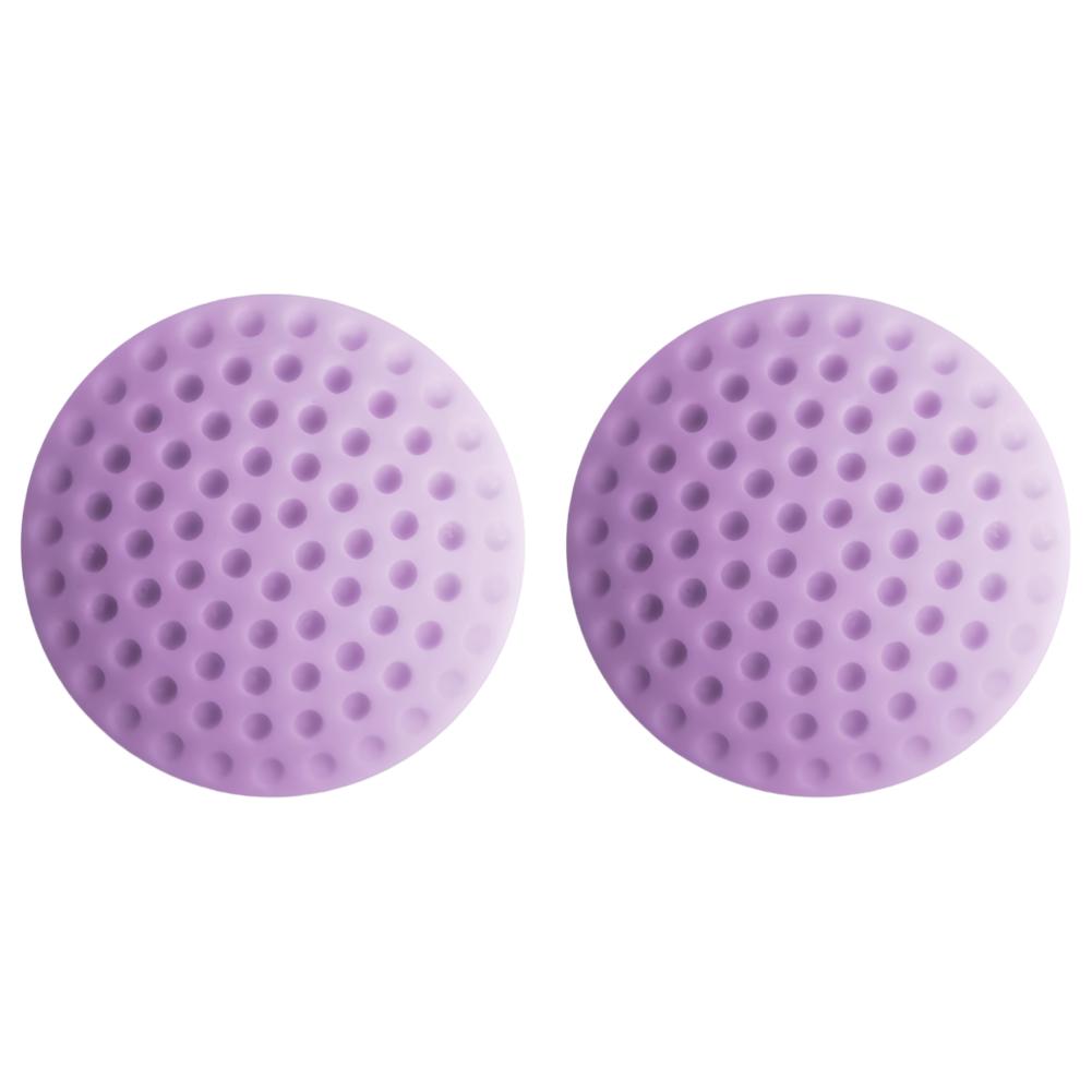 Резиновый дверной стопор самоклеящаяся дверная ручка бампер беззвучный стикер (фиолетовый)