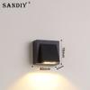 SANDIY Outdoor LED Garden Wall Lamp Up Down Light for House Decor Exterior Patio Porch Garage Gate Balcony Step Waterproof IP65