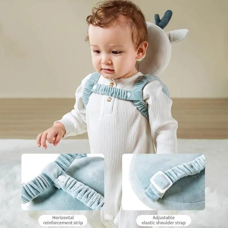 581F Infant Head Guard Safety Head Protective Cushion Lightweight & Soft Backpack Pillow for Crawling and Walking Baby
