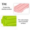 Non-slip Spatula Rest Silicone Pot Lid Holder, Cute Pig Shaped, Non Slip Heat Resistant Mat Chopping Board Storage Stand with Drain Grooves,