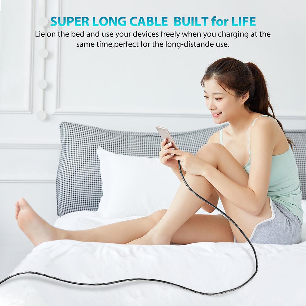 Кабель Type C на Type C C на C PD 60 Вт 3 м 5 м 8 м 10-метровый удлинитель для iPhone 15 PRO MAX Plus Huawei Samsung Xiaomi OPPO