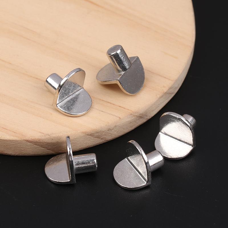 20Pcs 5Mm L-Shaped Shelf Support Studs Pegs Pins Plugs Cabinet Seperator Fixed Wooden Glass Layer Board Furniture Bracket Holder