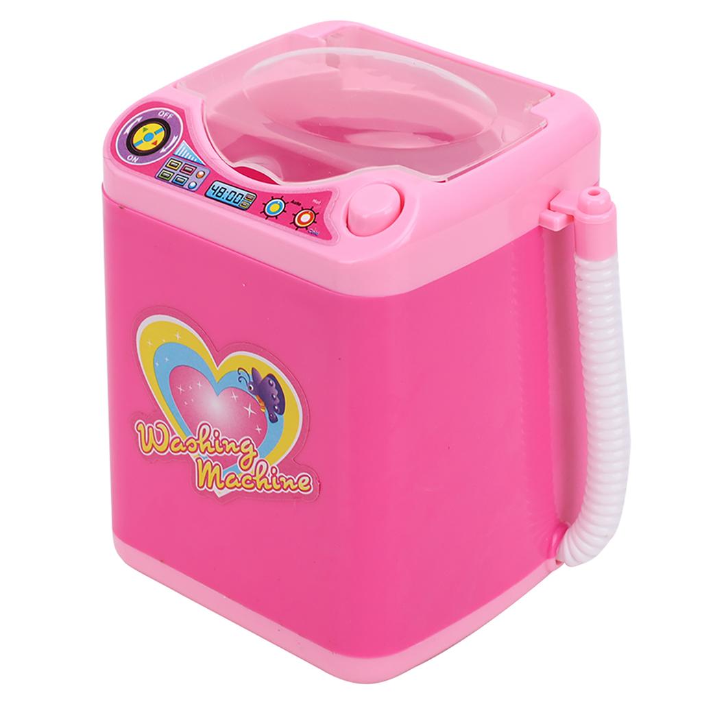 Children Kid Simulation Electric Light Automatic Washing Machine Small Appliance Toy