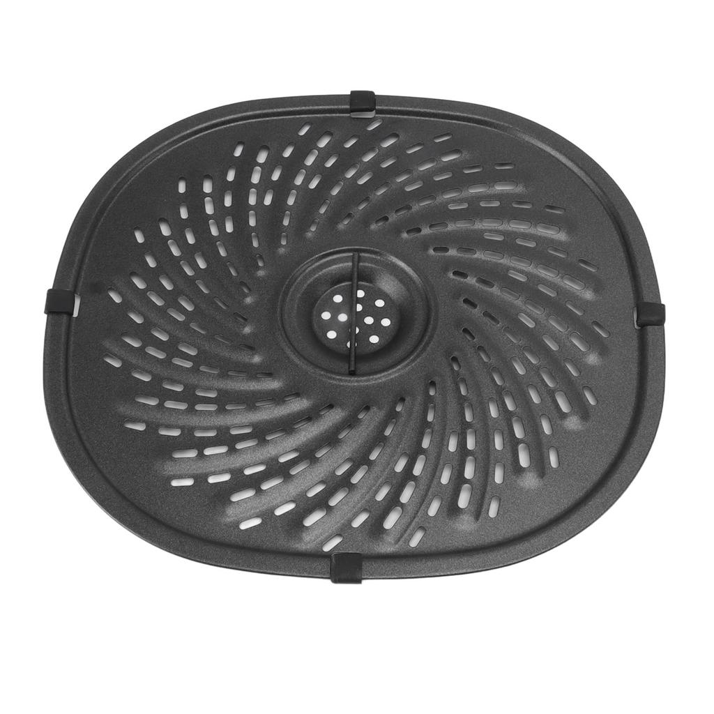 Fryer Grill Pan Replacement Crisper Plate Tray Non Stick Fryer Rack With Oil Brush Silicone Pad